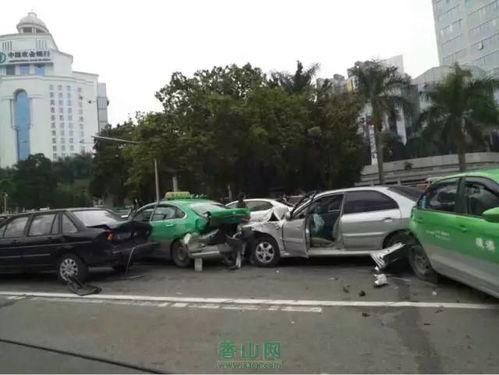 珠海爆料最新车祸,多车连环相撞，现场情况紧急！  第3张
